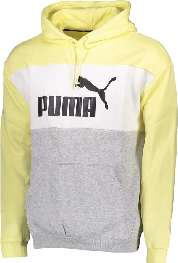 Puma Colorblock hættetrøje Gul