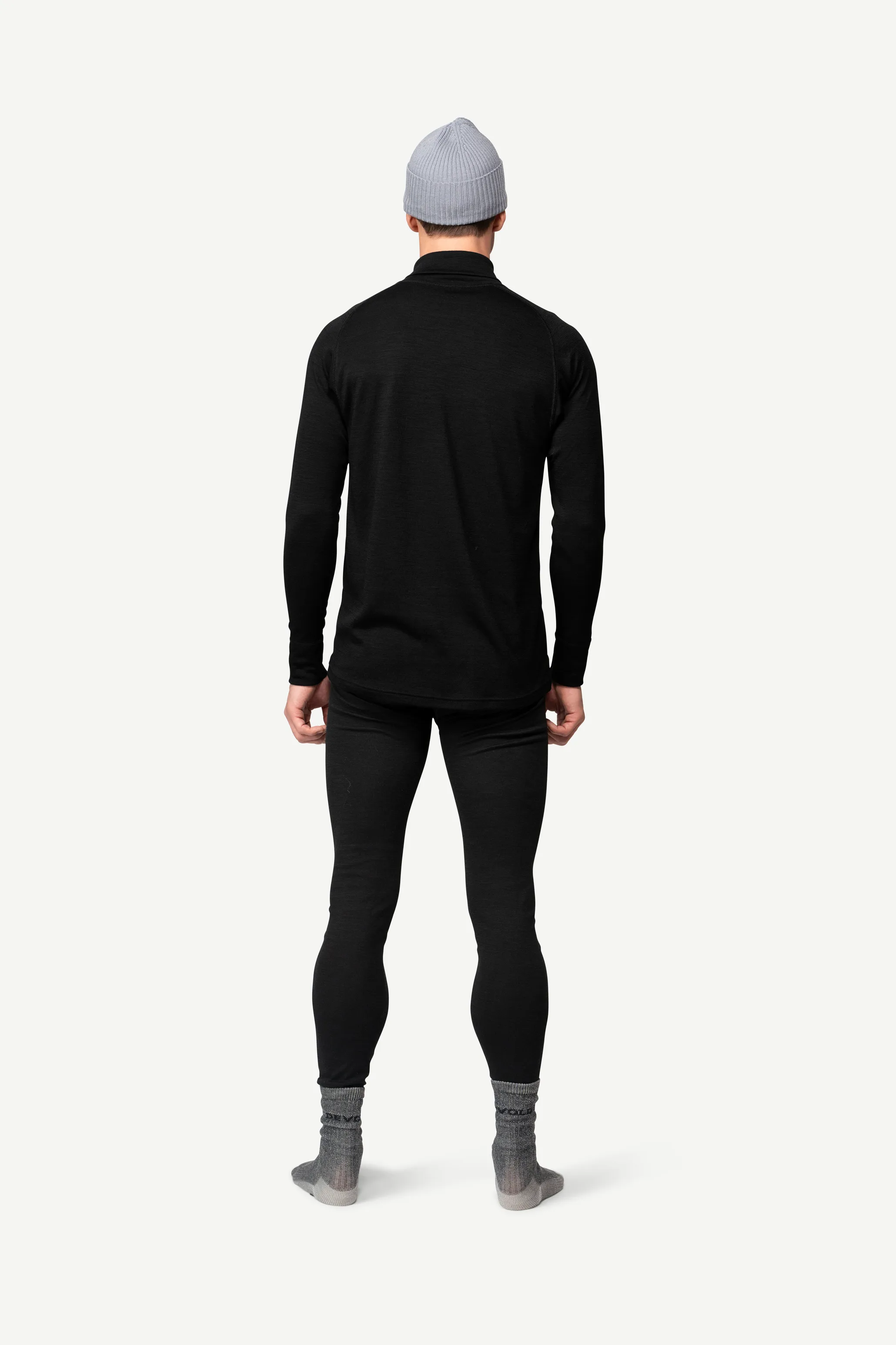 Devold Duo Active Merino 205 Z.Neck Man Black