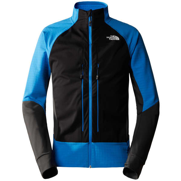 Veste softshell THE NORTH FACE M DAWN TURN SOFTSHELL FZ TNF BLACK/OPTIC BLUE/ASPHALT GREY
