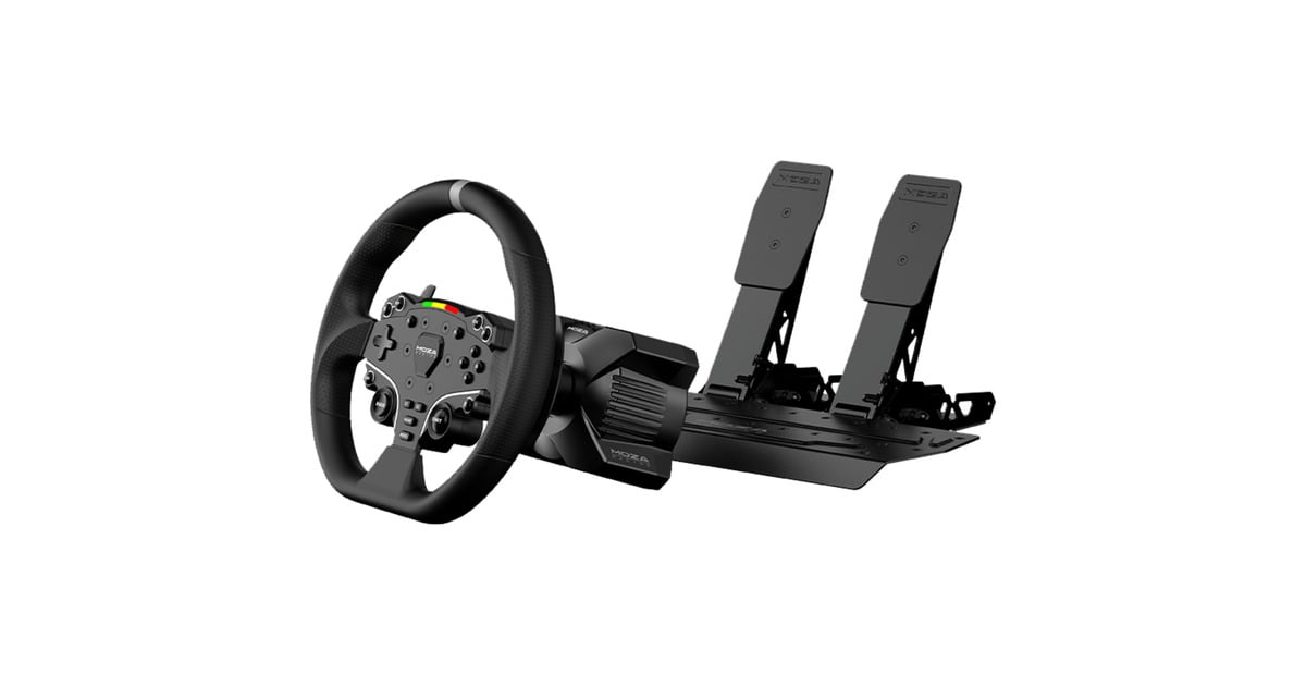 MOZAR3 + ES + SR-P Lite bundel voor pc  (Zwart, Basis, stuur en pedalen)