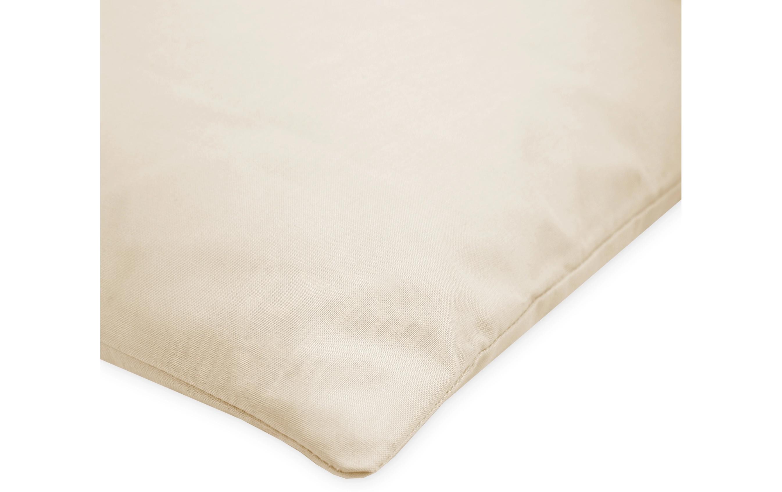 Kinder Kopfkissenbezug Taupe 40 x 60 cmStrapazierfähiger Kissen-Bezug