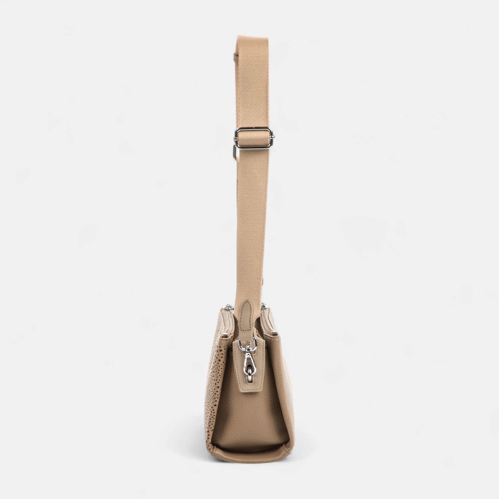 Sac bandoulière taupe