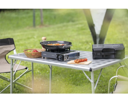 Campingaz 1-pits gasgrill, zwart