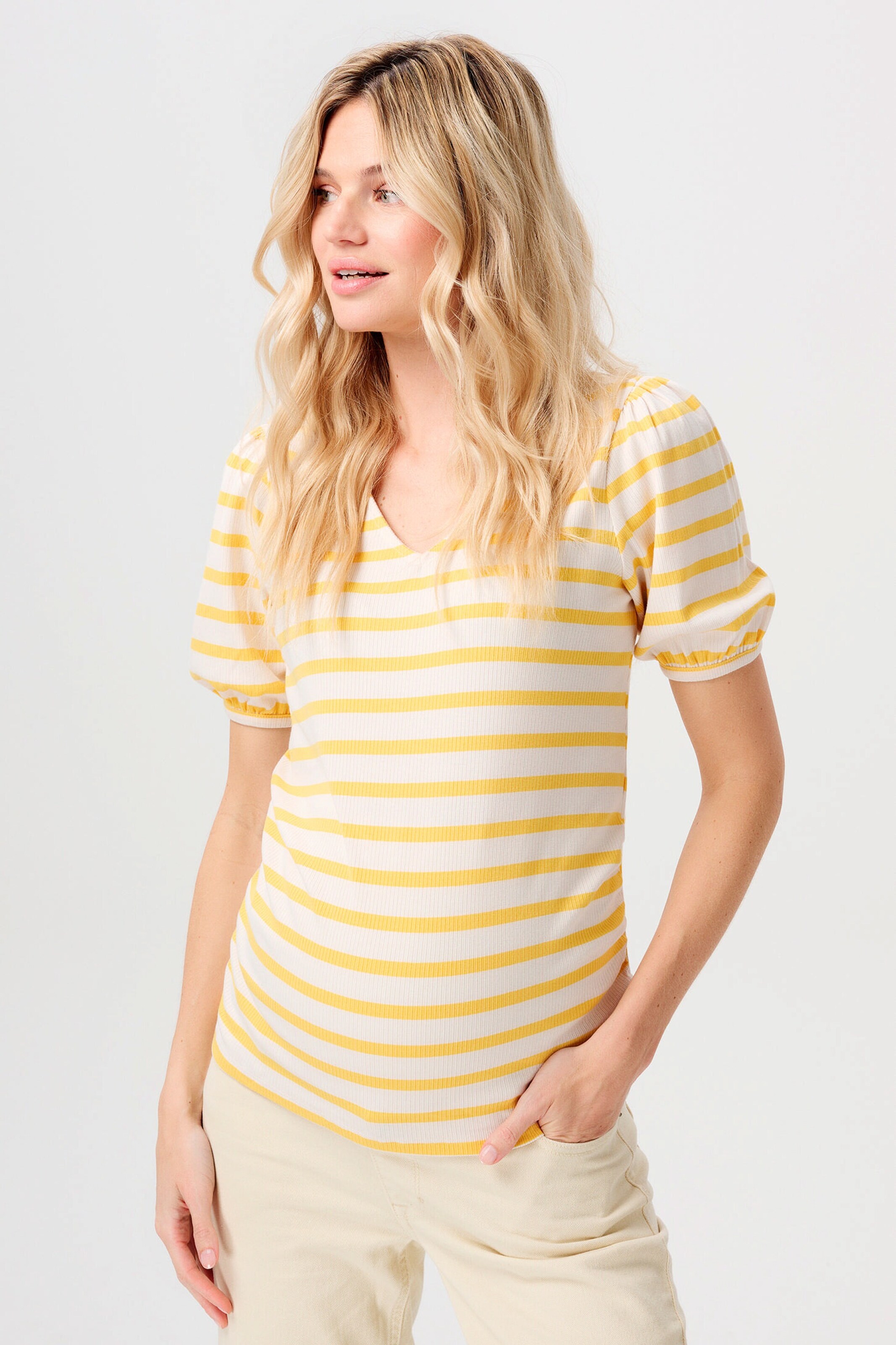 Noppies T-shirt Janou Banana Cream