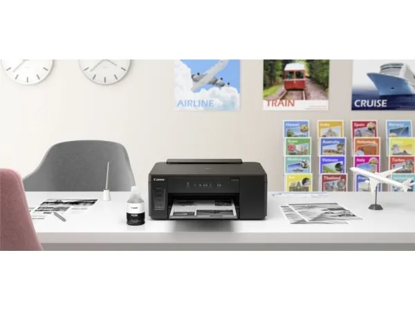 Canon PIXMA GM2050 - Printer - S/H - Duplex - blækprinter - kan genopfyldes - A4/Legal - 600 x 1200 dpi - op til 13 ipm - kapacitet: 350 ark - USB 2.0, LAN, Wi-Fi(n)