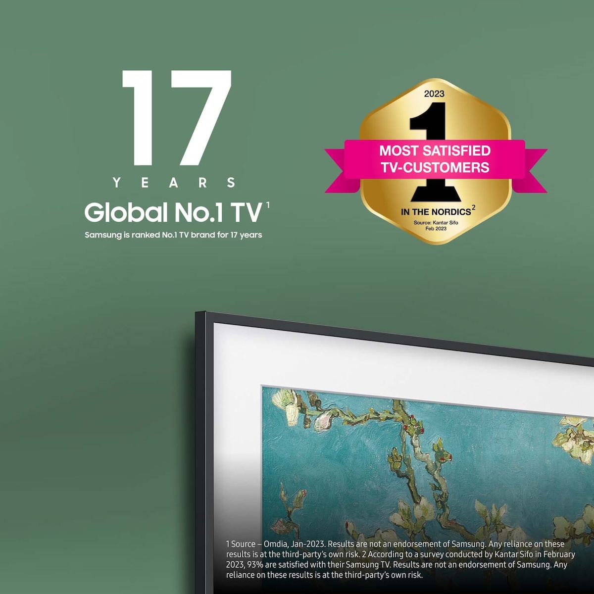Samsung 55” LS03B The Frame 4K QLED Smart TV (2023)