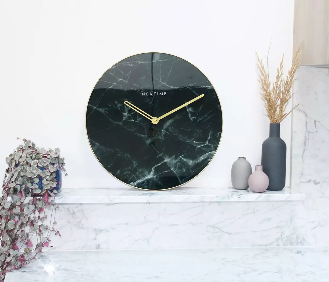 Quarzwanduhr Marble Ø 40 cm