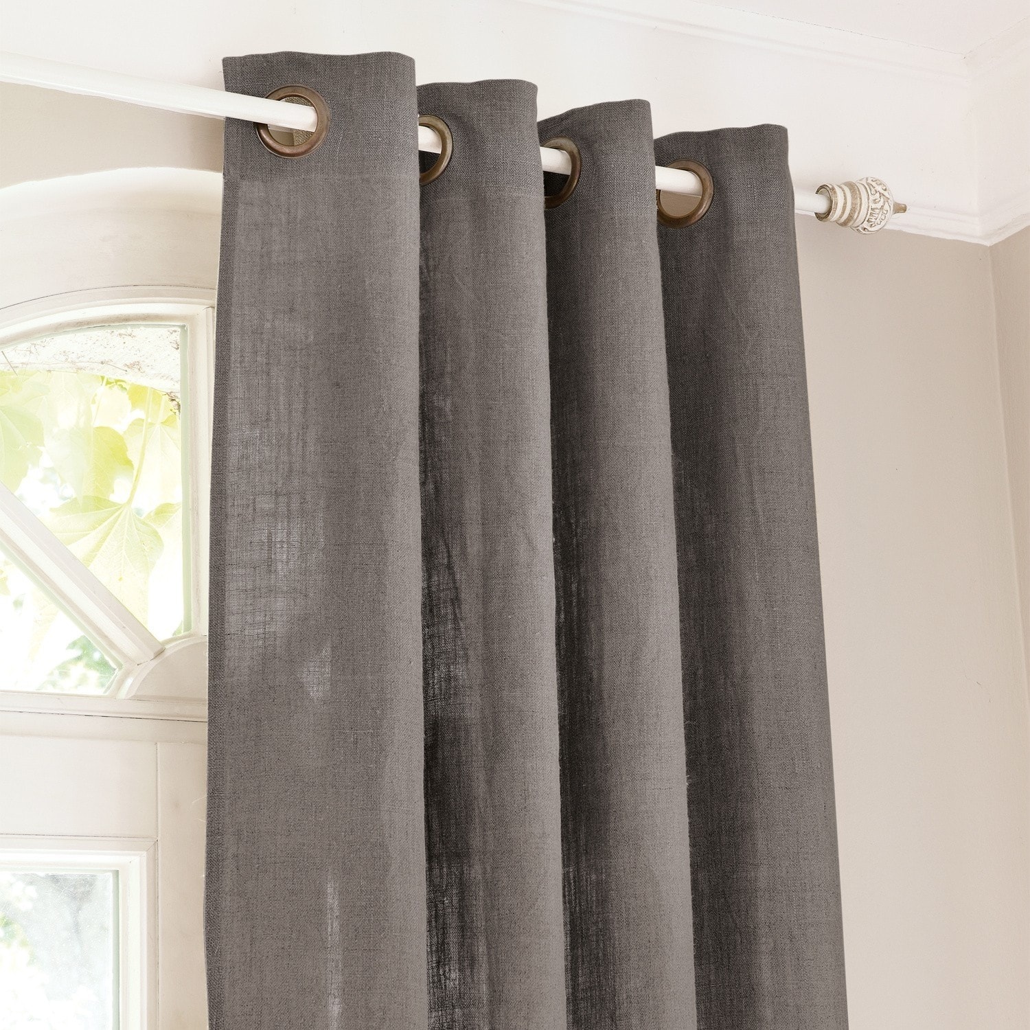 Gardine Salinas 135x250 cm | grau