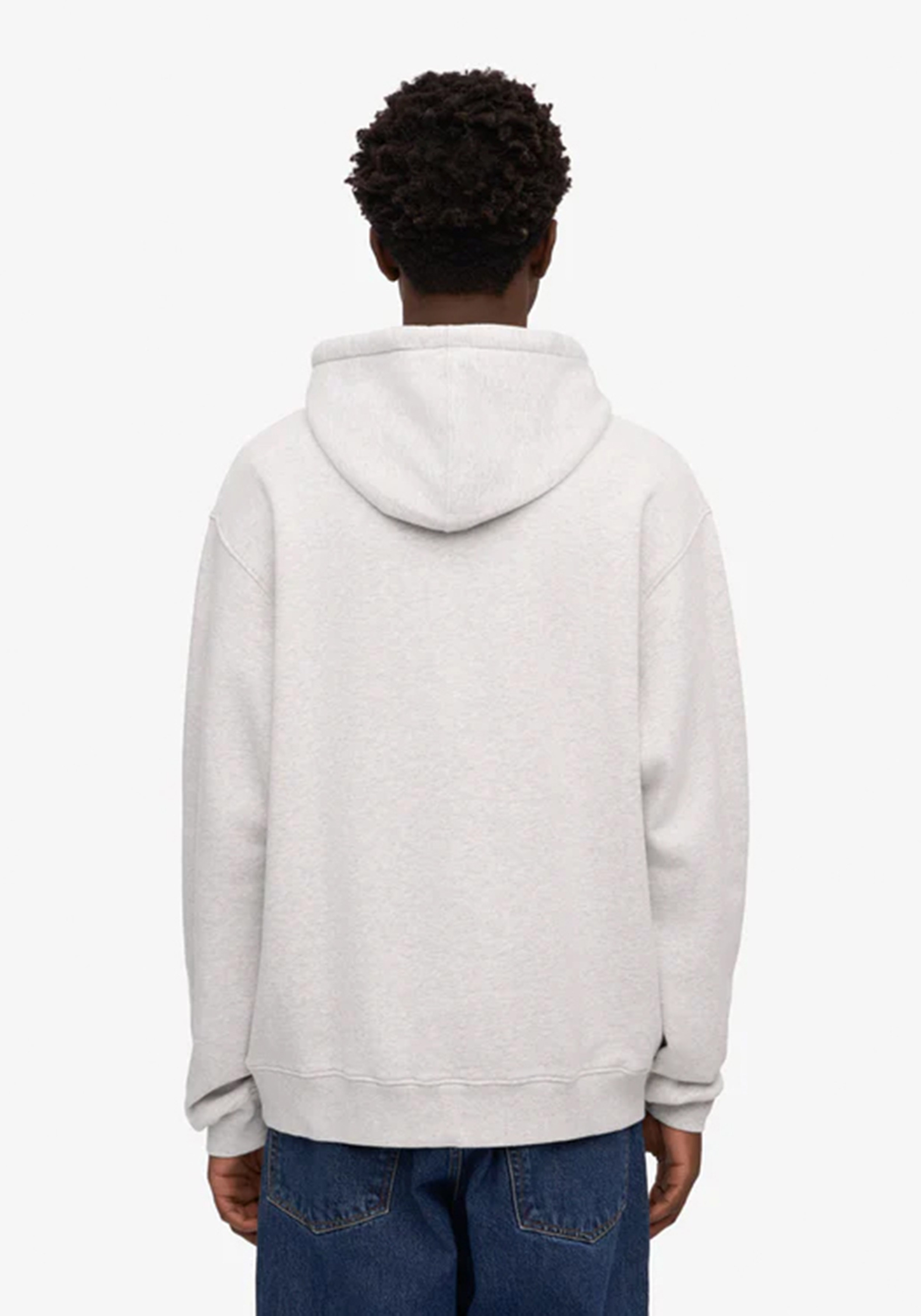 Colorful Standard Hoodie Snow Melange