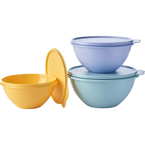 Tupperware Essentials mixer bowle-sæt (775ml/1,1L/1,75L)