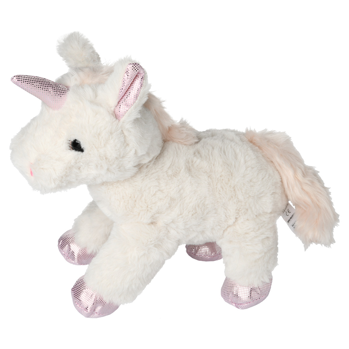 Topolino Großes Einhorn Plüschtier 25 cm weiss