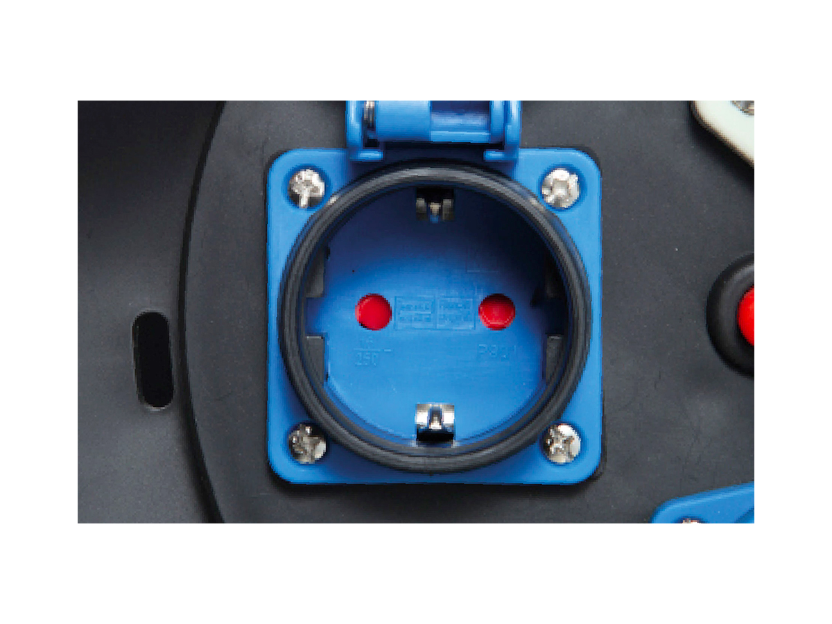Brunner Drummer Rubber 3x2,5mm CEE kabelhaspel - 25 meter