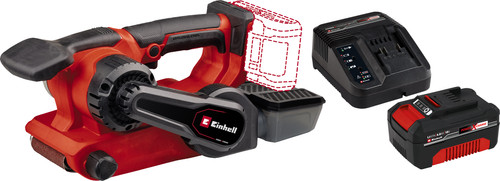 Einhell TP-BS 18/457 Li BL Solo + Einhell 18 V/4.0 Ah Starter Kit - Power X-Change