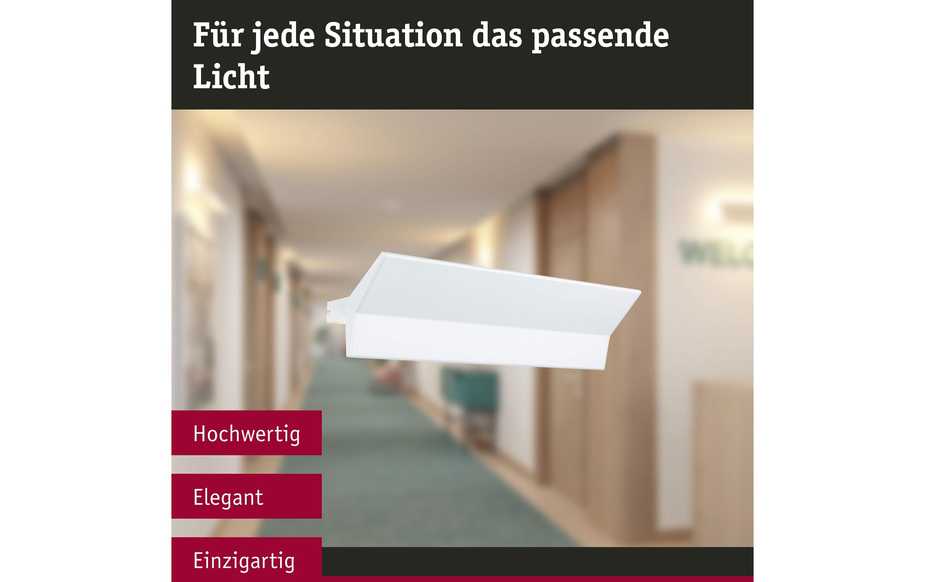 Wandleuchte Stine, 17W, 2700-6500K, Weiss<br>LED Wandleuchte Smart Home Zigbee
