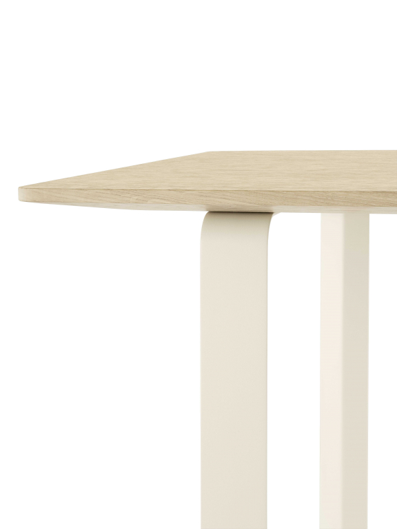 Muuto 70/70 Solid Oak tafel 255x108 wit
