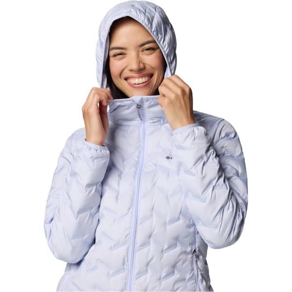 Doudoune randonnée COLUMBIA W DELTA RIDGE II DOWN HOODED JACKET SNOWDRIFT