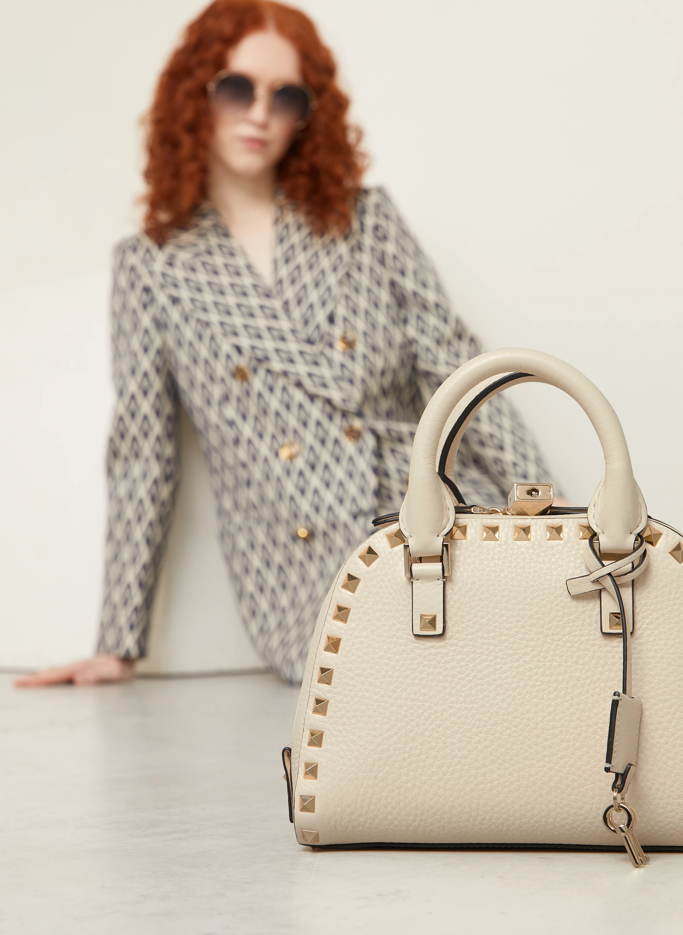 VALENTINO GARAVANI Handtasche ROCKSTUD mit Nieten