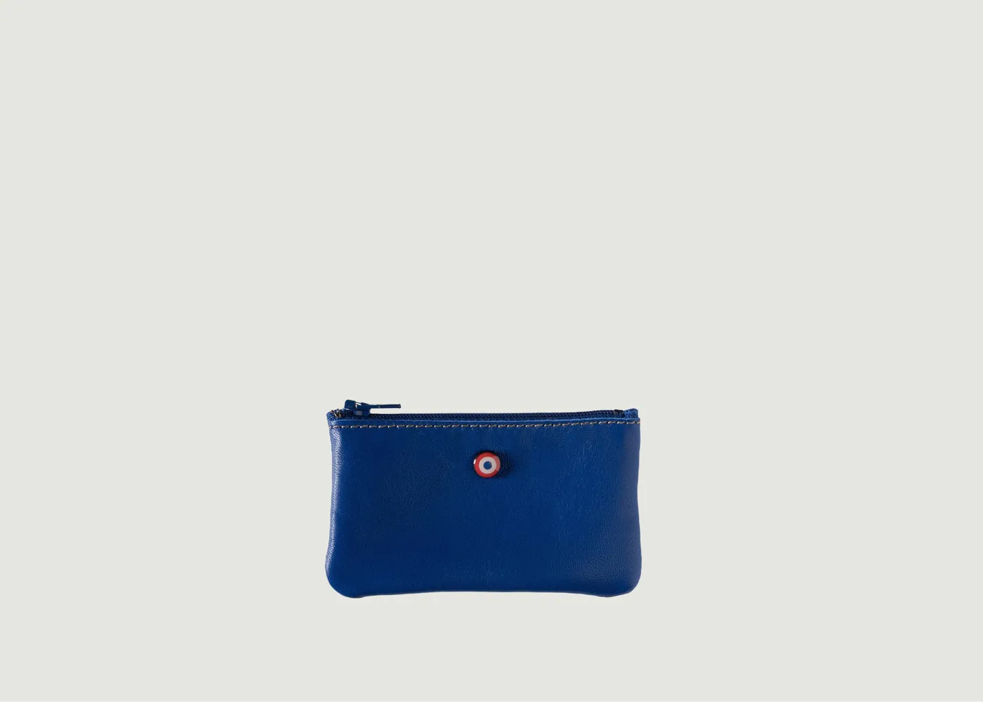 Porte-monnaie cuir upcyclé Emile Larmorie