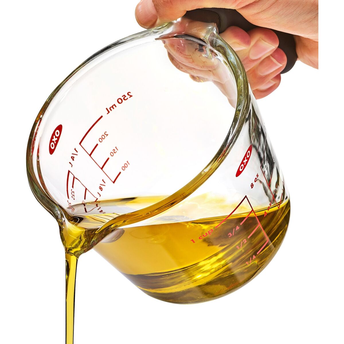 Målebeger 0,25 liter, glass