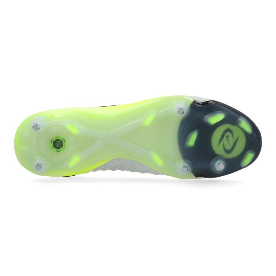 Nike Phantom GX II Elite SG-PRO Anti-Clog Mad Voltage - Argenté/Noir/Jaune Fluo