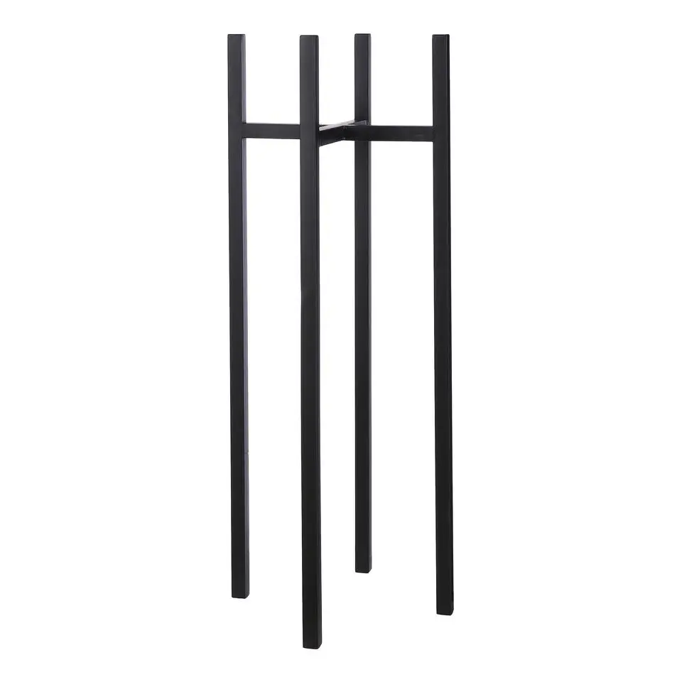 Mica Decorations Ascot Plantenstandaard L37,5 x B37,5 x H95 cm Zwart