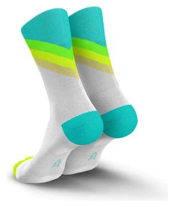 Chaussettes Running Incylence Grades Blanc/Bleu/Jaune