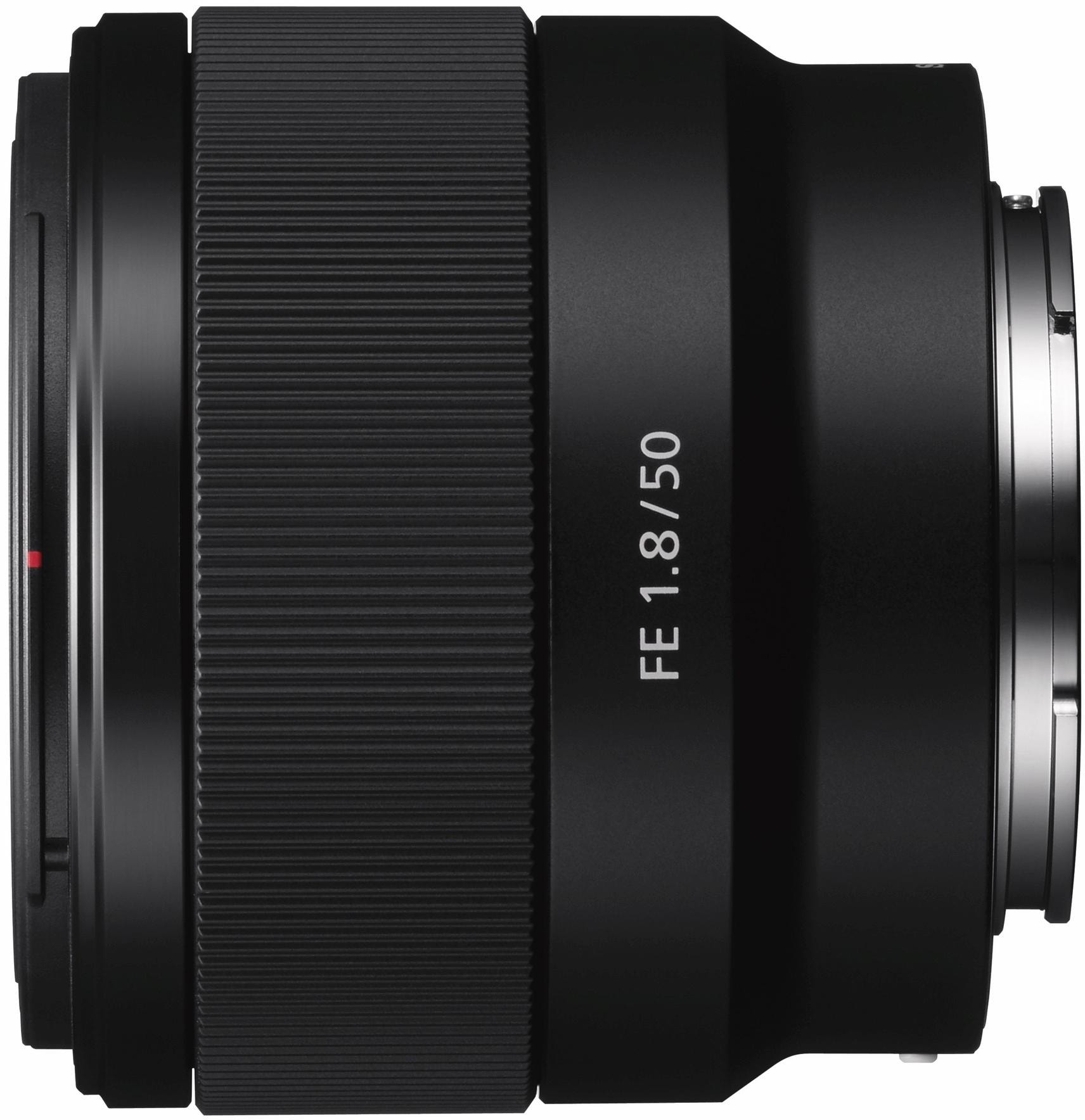 Sony Objektiv »SEL-50F18F  E-Mount Vollformat« FE 50mm F1.8 Vollformat E-Mount (APS-C-kompatibel mit 75mm)