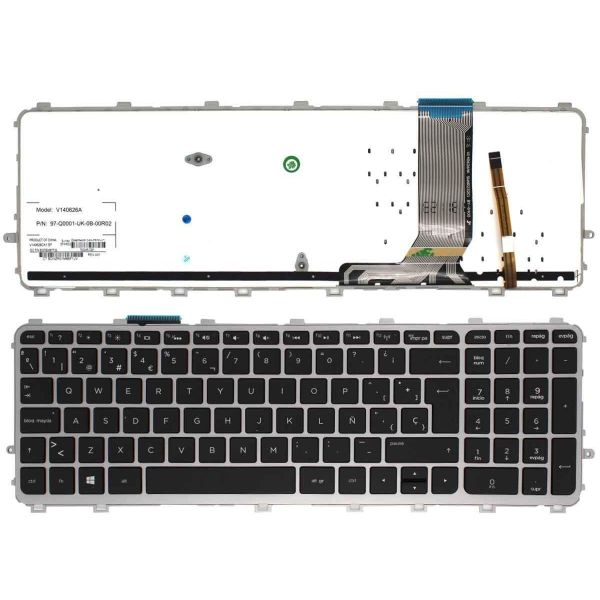 Teclado para Portatil HP Envy 15-J Series V140626A (espanhol ) - TEC0552