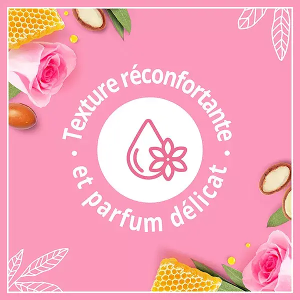 Le Petit Marseillais Creme de Leite Nutritivo com Argan, Cera de Abelha e Rosa 250ml