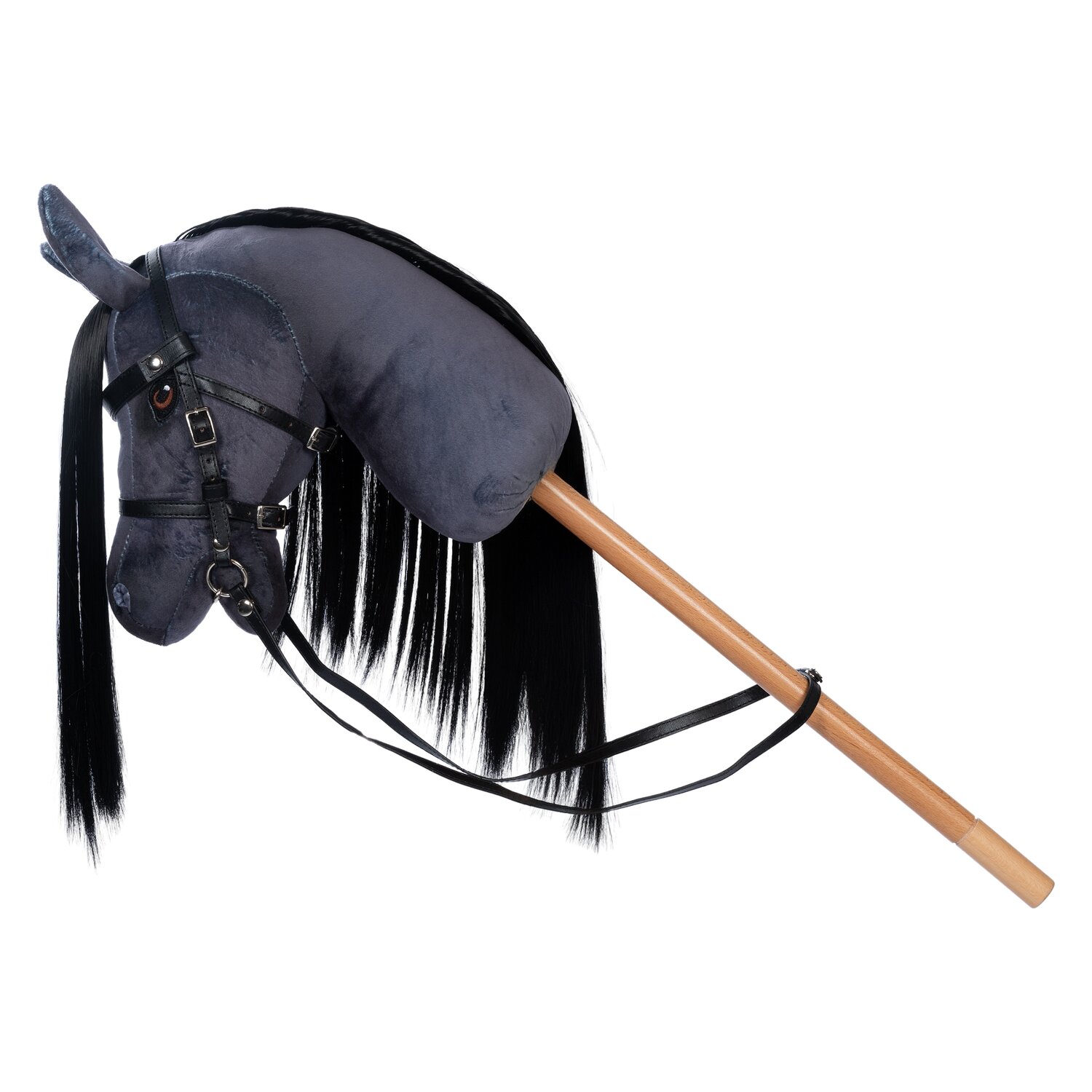 ASTRUP Steckenpferd Hobby Horse  - grey black