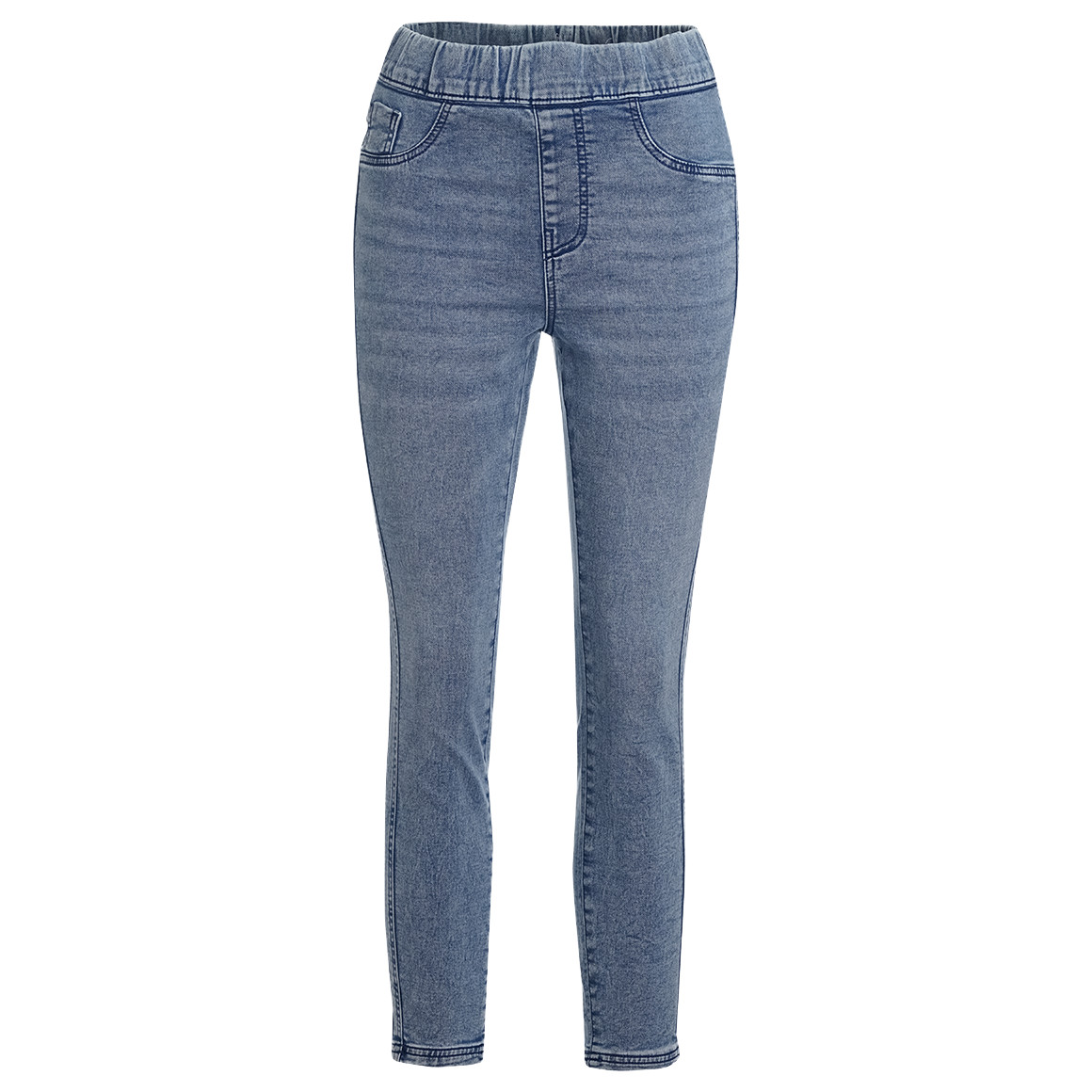 Gina Benotti Damen Jeggings mit Elastikbund hellblau