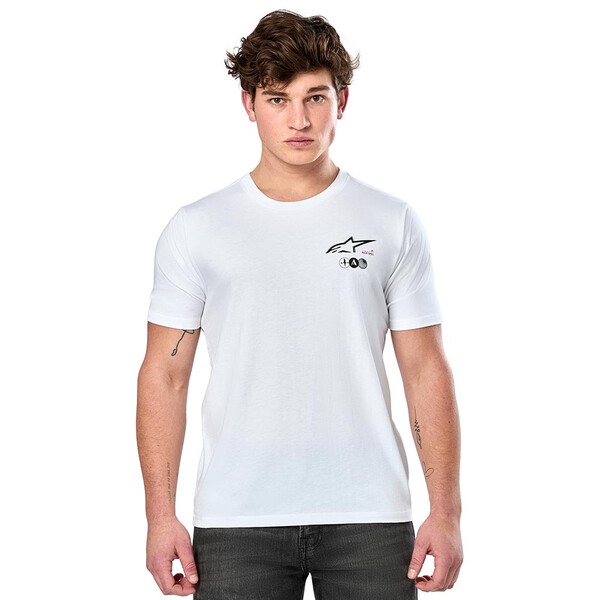 Alpinestars - T-shirt Asym SS CSF Blanc