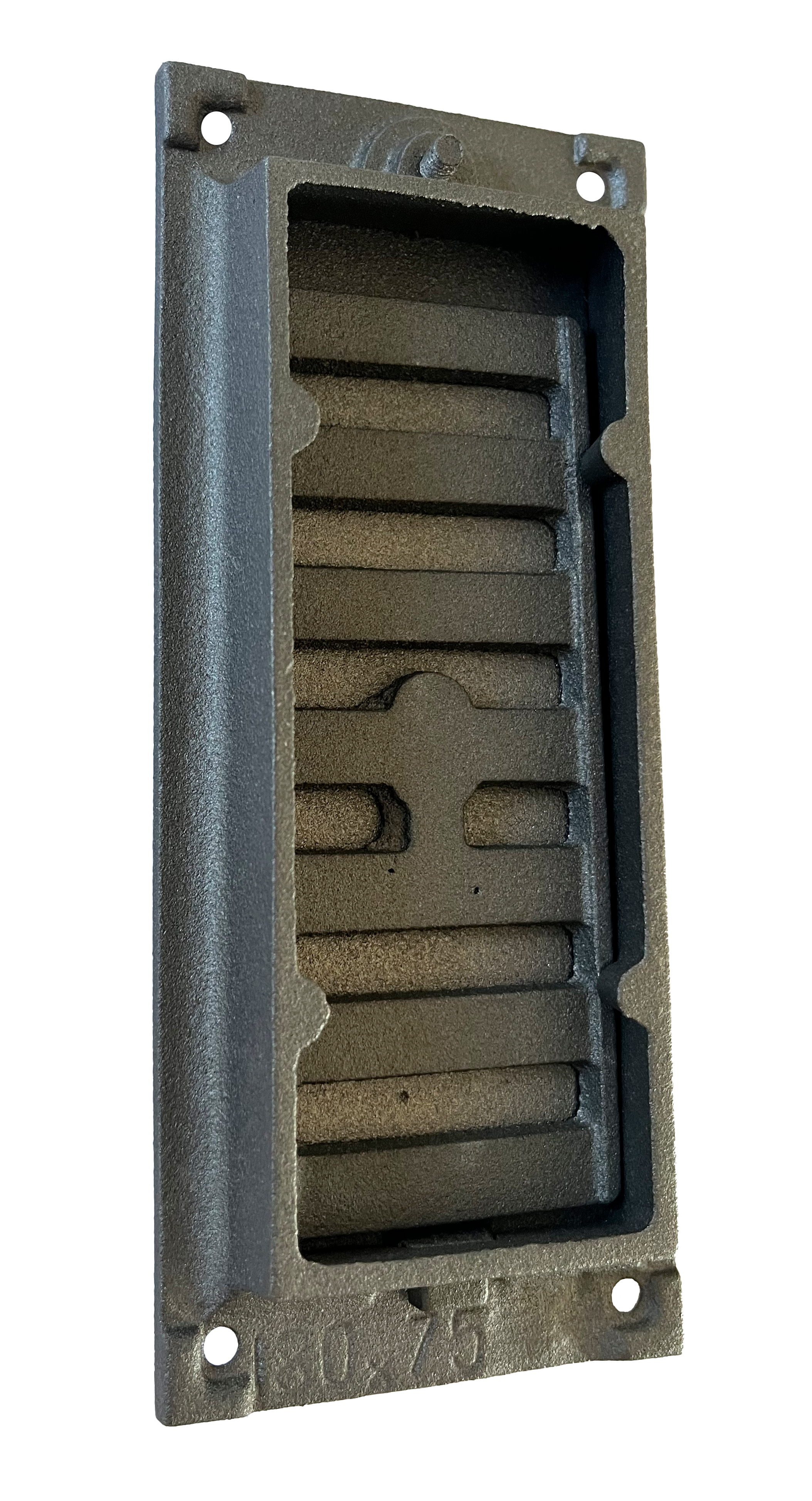 Grille à coulisse en fonte 18 cm x 7.5 cm