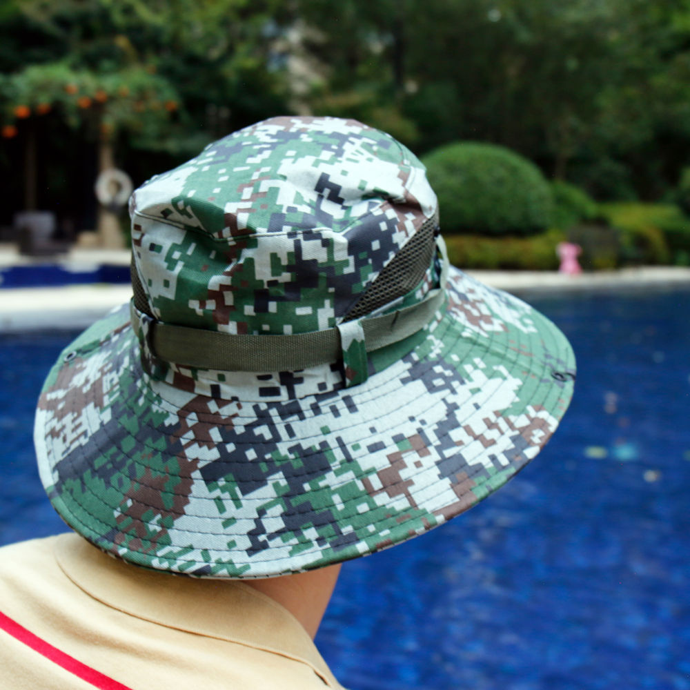 Decopatent Camouflage vissershoedje (Army Groen)