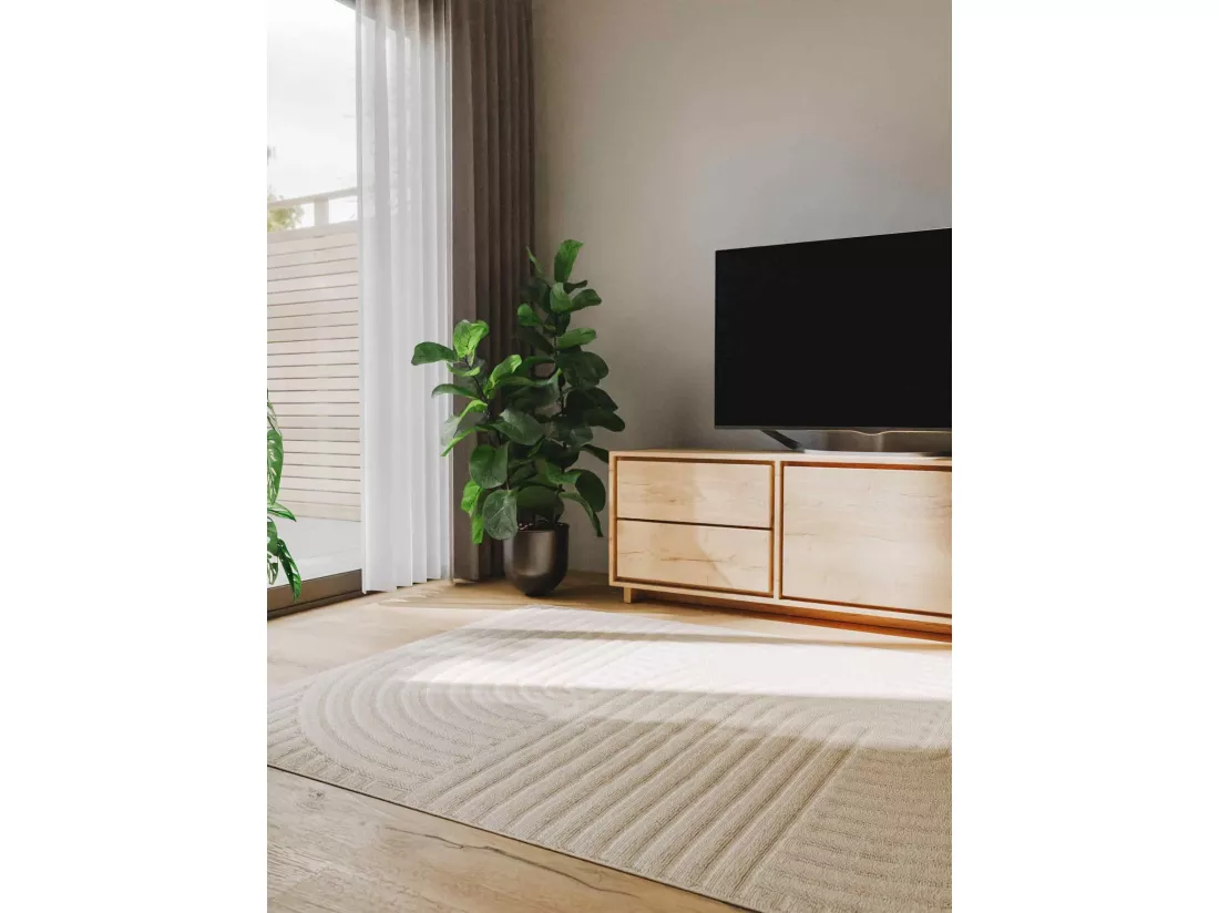 Tapis Leo Crème 120x170 cm