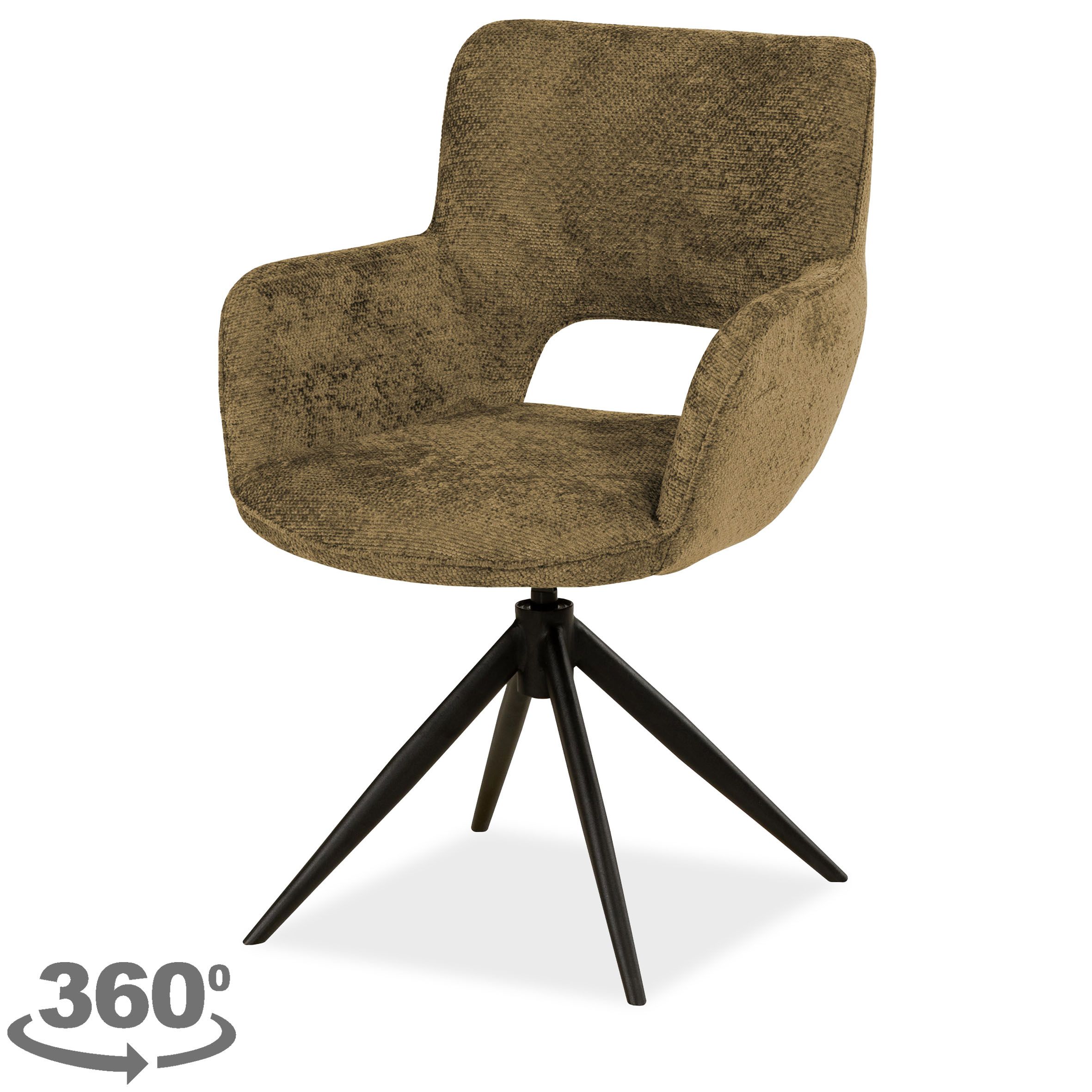 Eetstoel - Movie curry Mona B57 x D66 x H87 cm