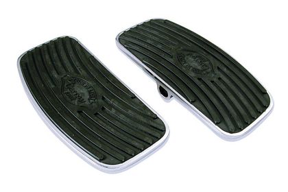 Repose-pieds Hac Marchepieds pilote fixe chrome Susuki VS1400 Intruder