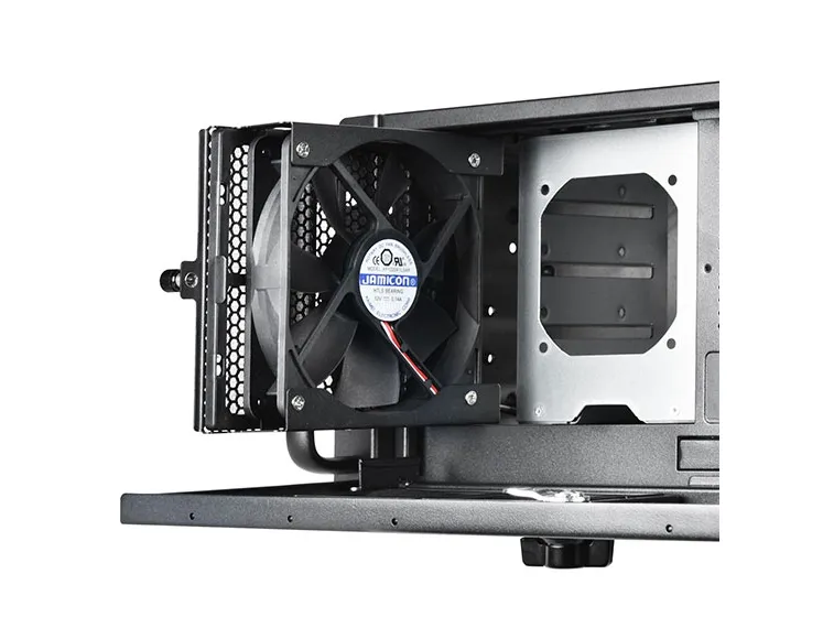 SilverStone RM400 - Rack-monterbar 4U - SSI CEB - ingen strømforsyning (ATX / PS/2) - USB