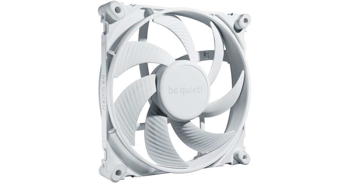 be quiet!Silent Wings 4 PWM case fan  (Wit, 140 x 140 x 25 mm)