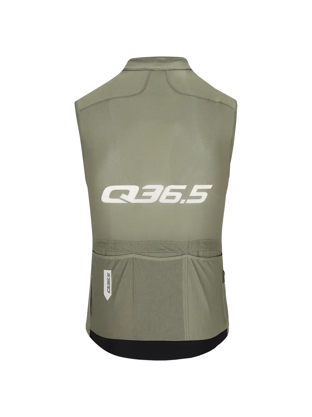 Q36.5 Gregarius Signature Fietsshirt Zonder Mouwen Olijfgroen Heren
