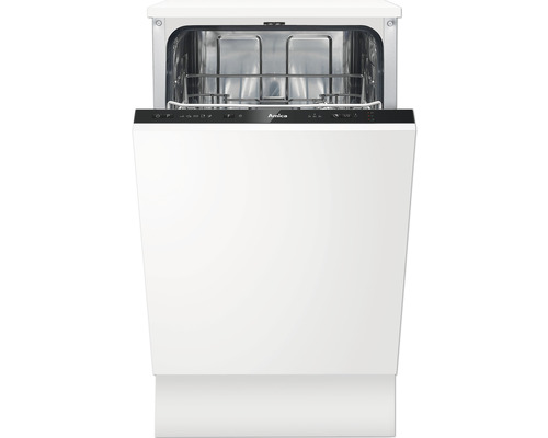 Amica EGSPV 587 915 volledig geïntegreerde vaatwasser, 45 x 82 x 58 cm, voor 9 couverts, 9 l, 49 dB(A)