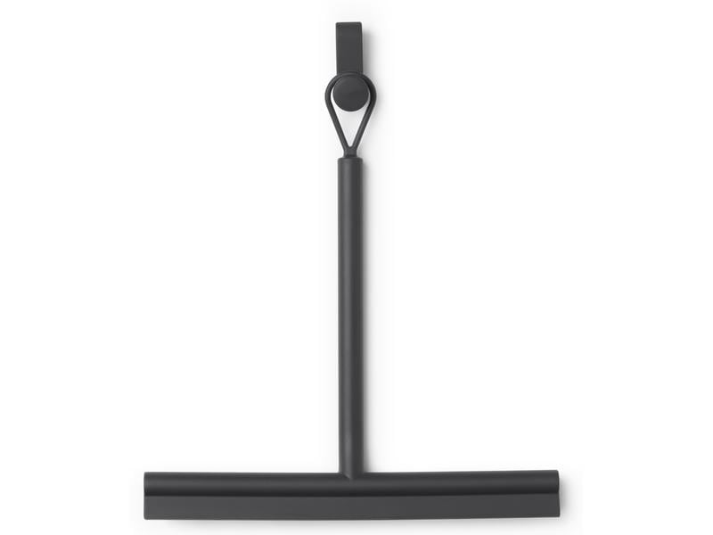 Brabantia Duschabzieher ReNew Schwarz Schlichter Duschabzieher in Weiss