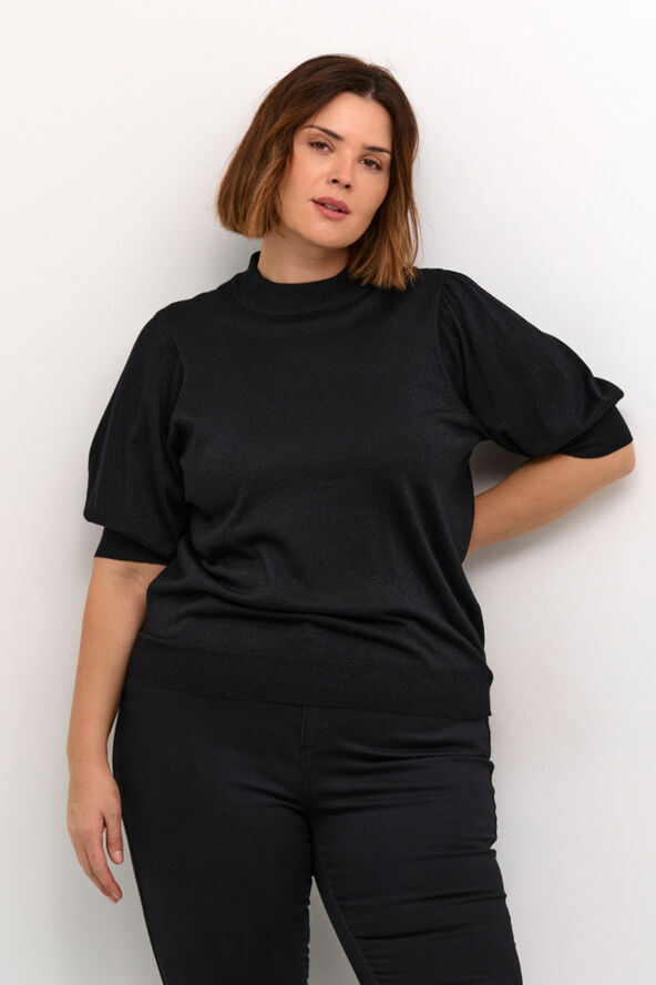 Kaffe Curve KCregitta Turtleneck Pullover Black deep