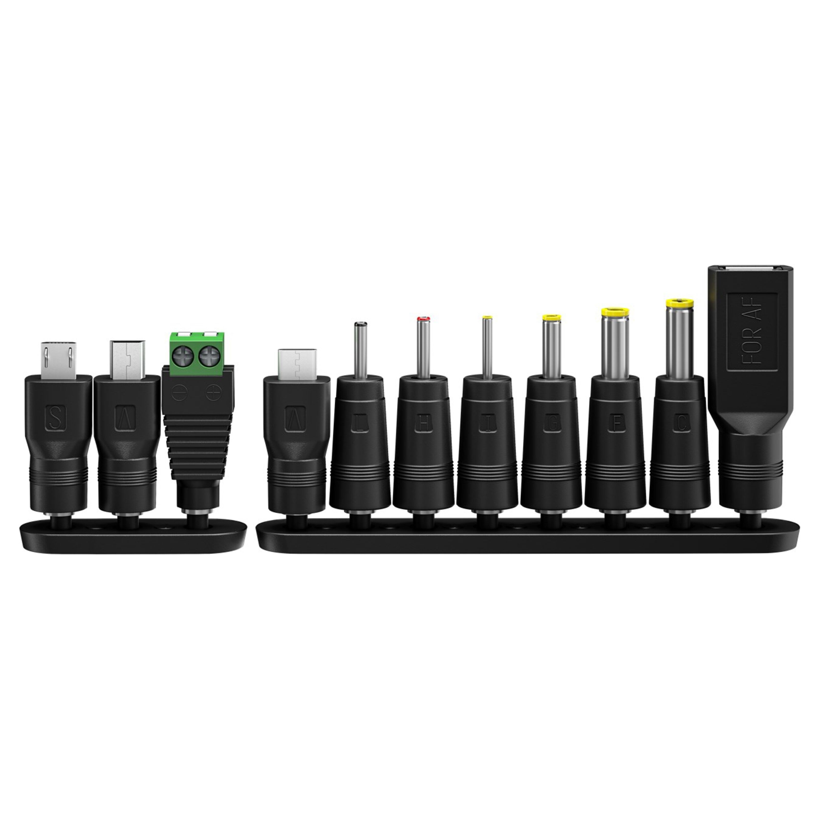 Justerbar strømadapter 3–12 V (DC) 27 W