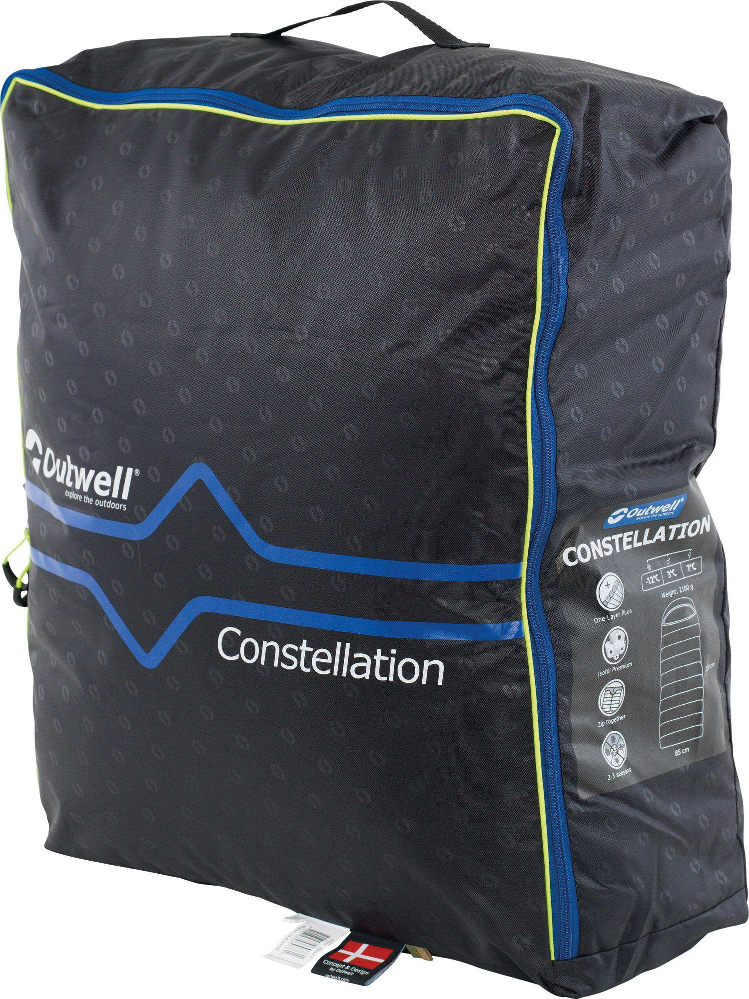 Outwell Constellation Deckenschlafsack 230 cm Grün