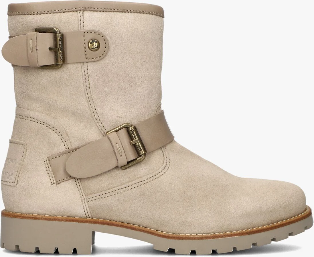 PANAMA JACK taupe panama jack biker boots felina b25