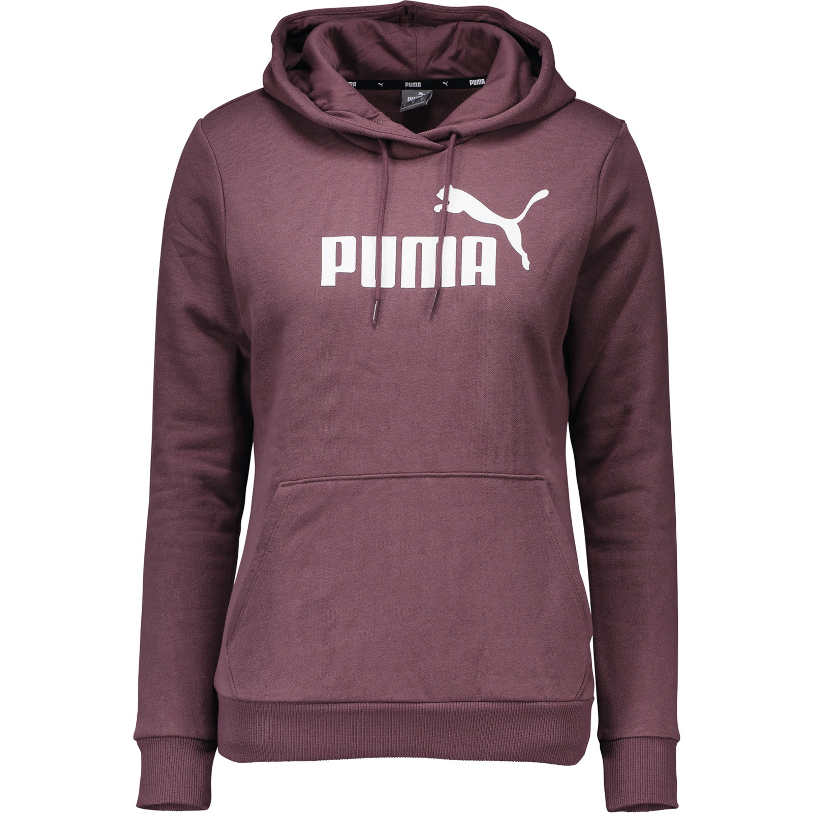 Puma Damen-Hoodie Ess Logo L, beige