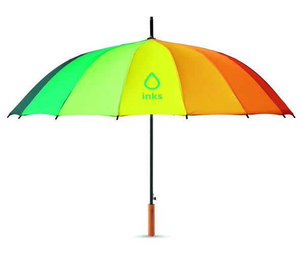 GiftRetail MO6540 - BOWBRELLA Parapluie arc-en-ciel 27 \