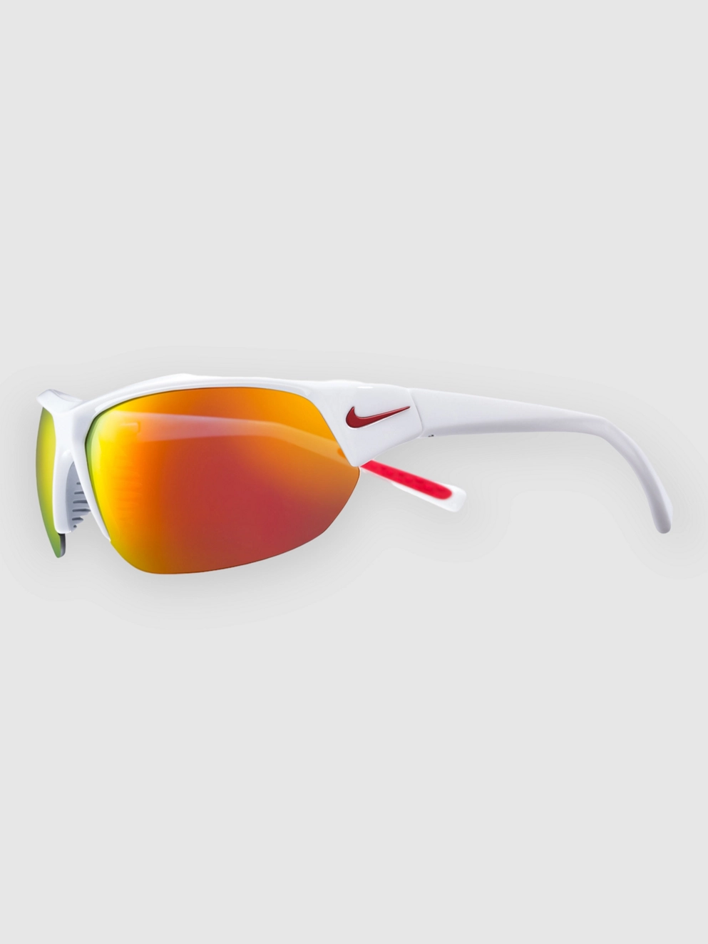 Nike Vision Skylon Ace White Sunglasses grey red mirror