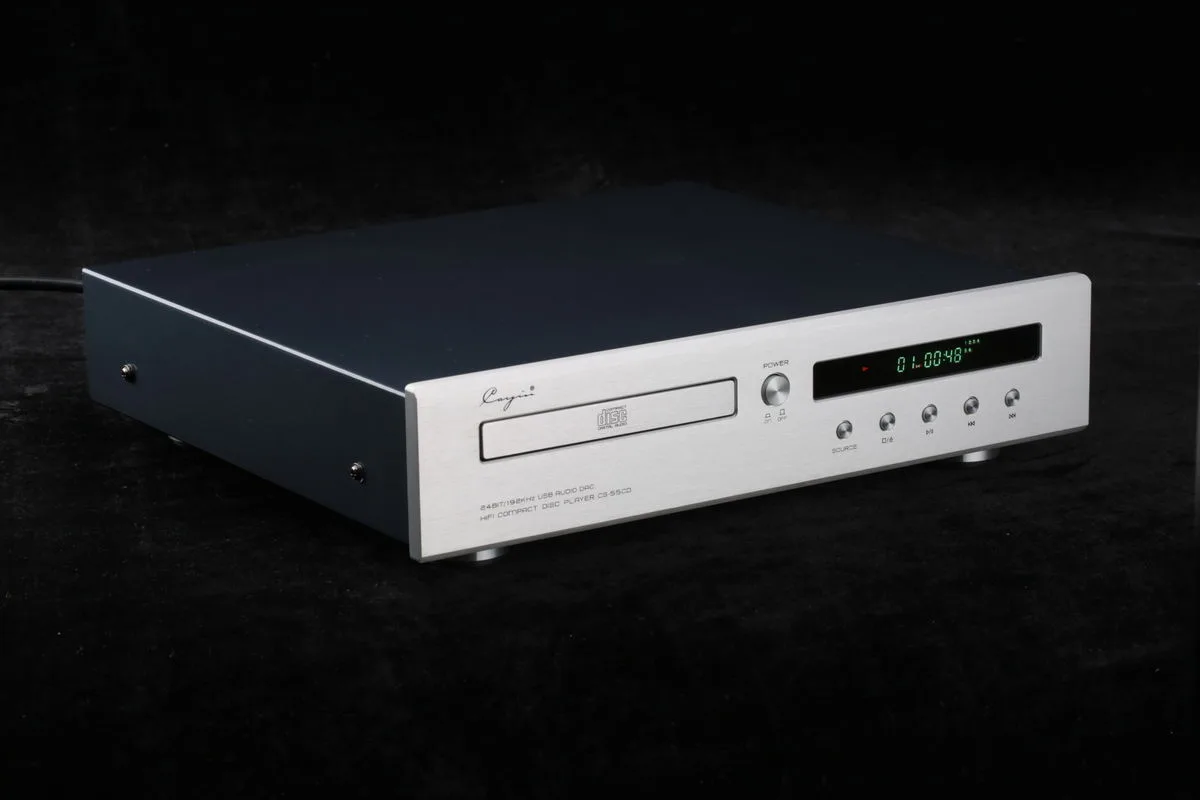 Cayin CS-55CD DAC Silver Lecteurs CD